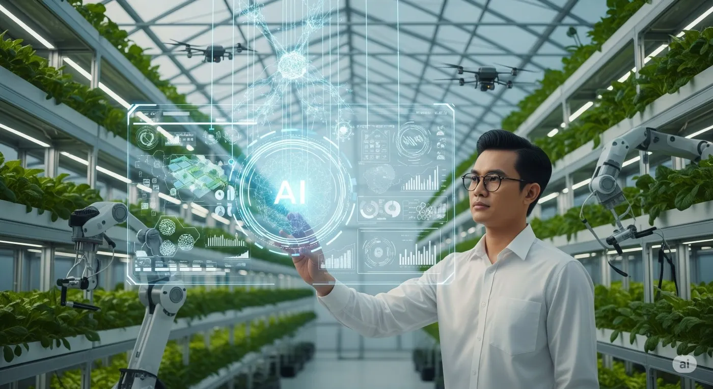AgriTech ใช้ AI และข้อมูลเพื่อบริหารจัดการฟาร์ม