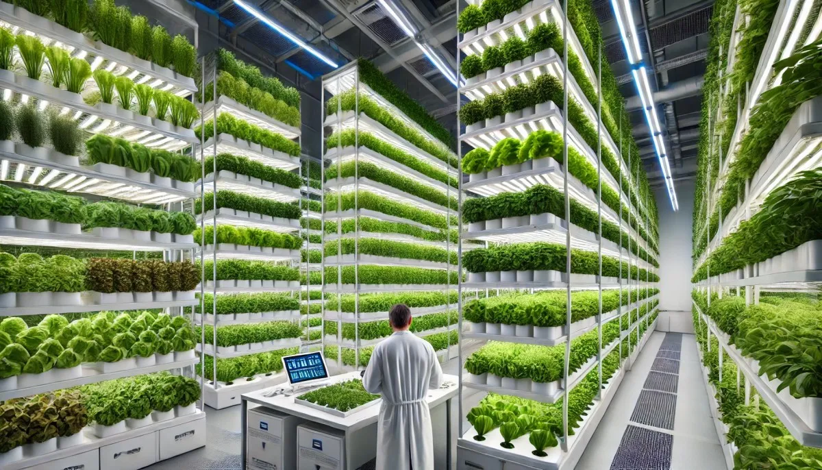 Vertical Farming ระบบปลูกพืชแนวตั้งหลายชั้นภายในอาคาร